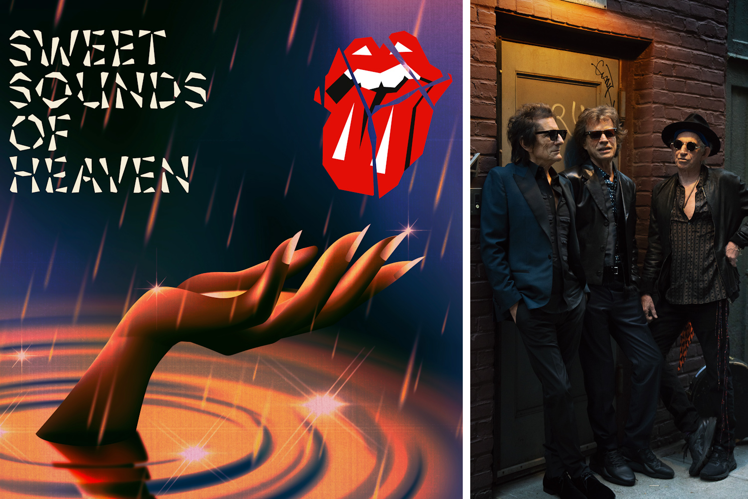Un regreso al blues; Los Rolling Stones reclutan a Stevie Wonder y Lady Gaga para su nuevo tema, “Sweet Sounds of Heaven”