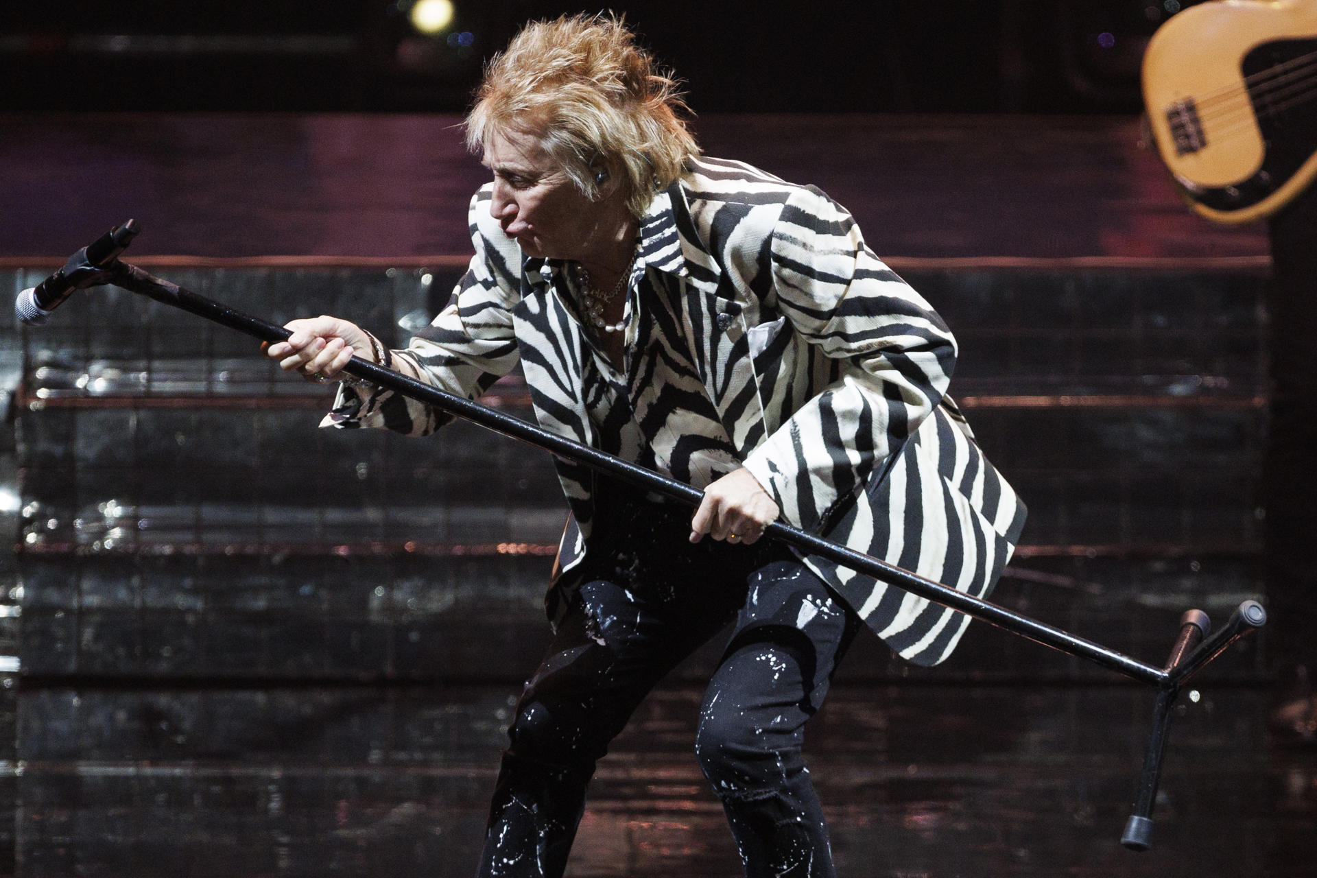 Rod Stewart pone a vibrar al festival Christmas by Starlite en su inauguración